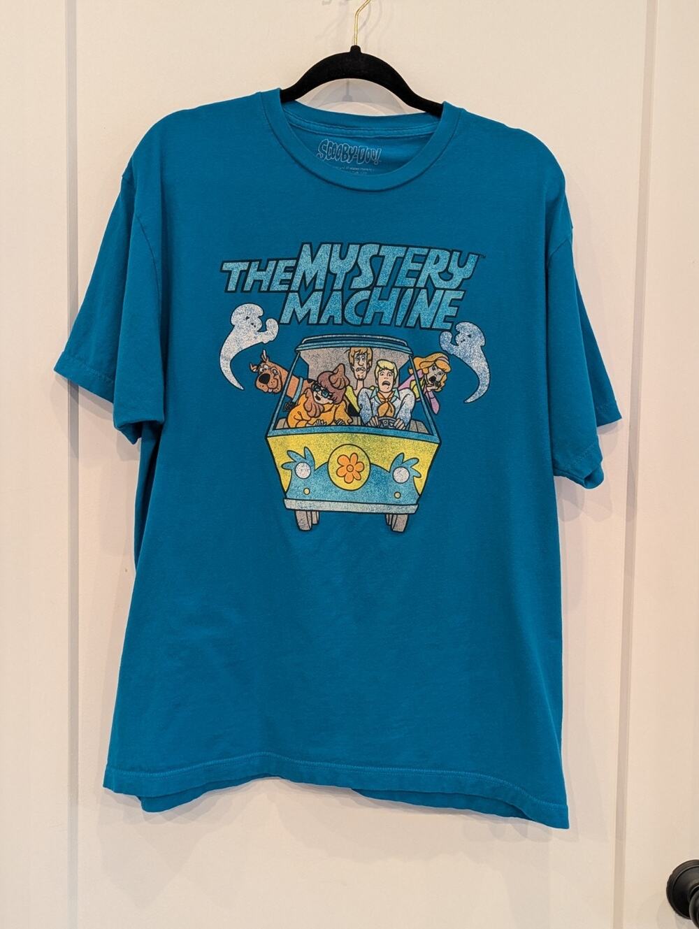 Scooby Doo The Mystery Machine T-Shirt XL Unisex Cotton Cartoon Nostalgia